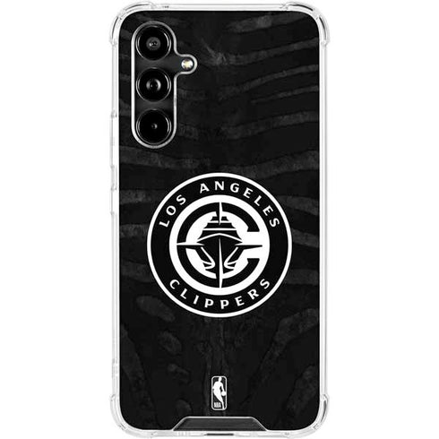 NBA LA Clippers Animal Print Galaxy A54 5G Clear Case