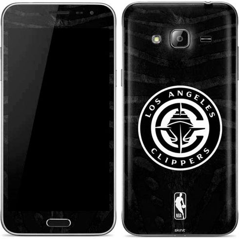 NBA LA Clippers Animal Print Galaxy J3 Skin