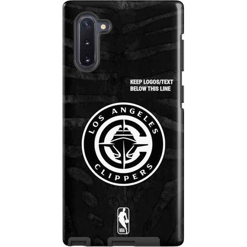 NBA LA Clippers Animal Print Galaxy Cases