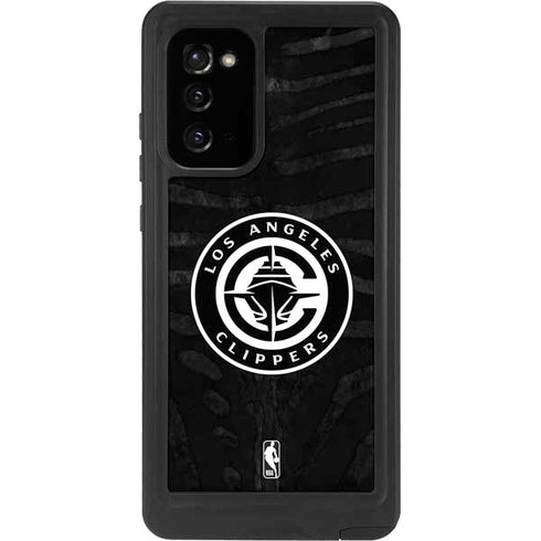 NBA LA Clippers Animal Print Galaxy Note20 5G Waterproof Case