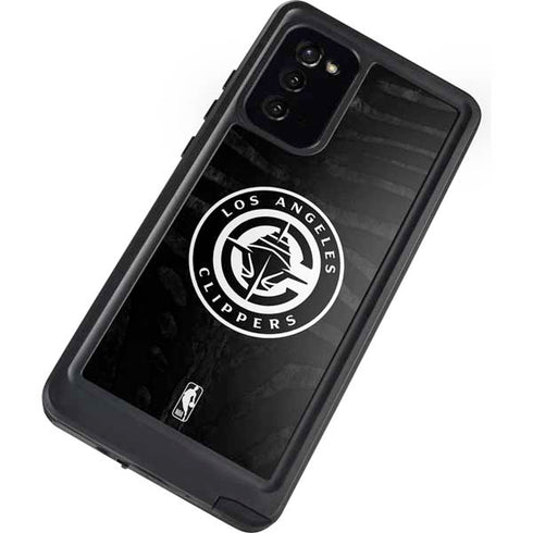 NBA LA Clippers Animal Print Galaxy Note20 5G Waterproof Case