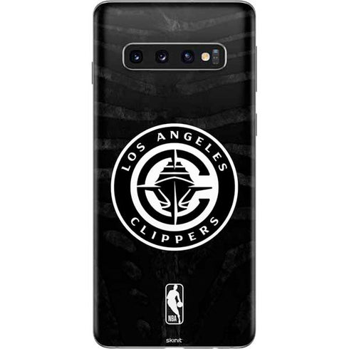 NBA LA Clippers Animal Print Galaxy S10 Skin