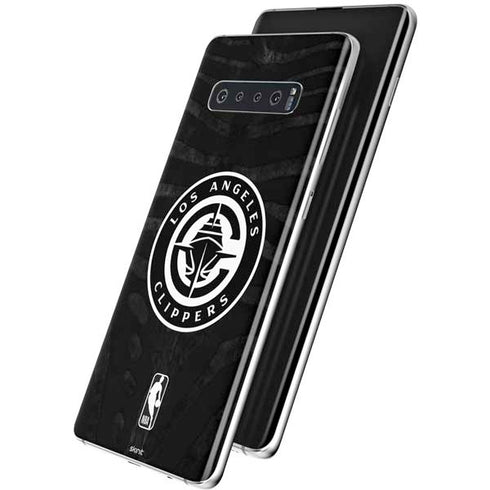NBA LA Clippers Animal Print Galaxy S10 Skin