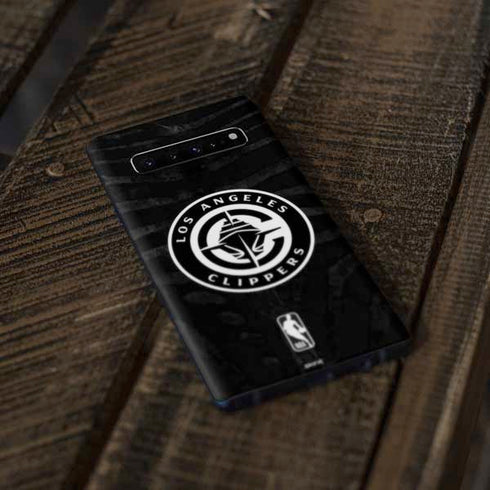 NBA LA Clippers Animal Print Galaxy S10 Skin