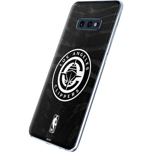 NBA LA Clippers Animal Print Galaxy S10e Skin