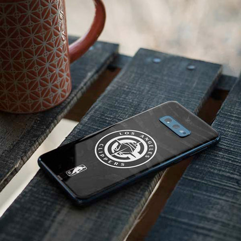 NBA LA Clippers Animal Print Galaxy S10e Skin