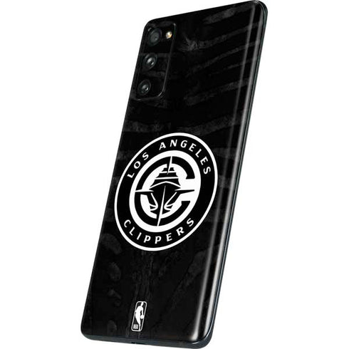 NBA LA Clippers Animal Print Galaxy S20 Fan Edition Skin