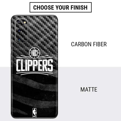 NBA LA Clippers Animal Print Galaxy S20 Skin