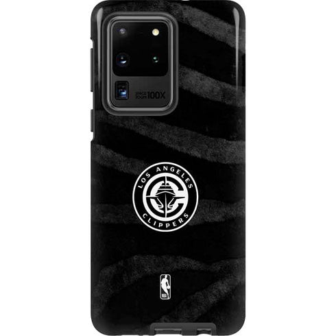 NBA LA Clippers Animal Print Galaxy S20 Ultra 5G Pro Case