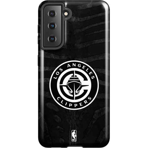 NBA LA Clippers Animal Print Galaxy S21 5G Pro Case
