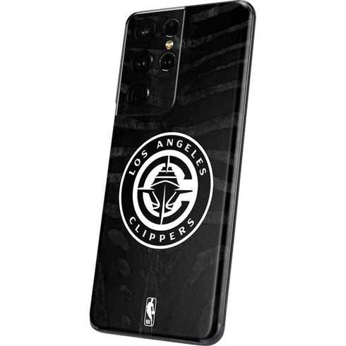 NBA LA Clippers Animal Print Galaxy S21 Ultra 5G Skin