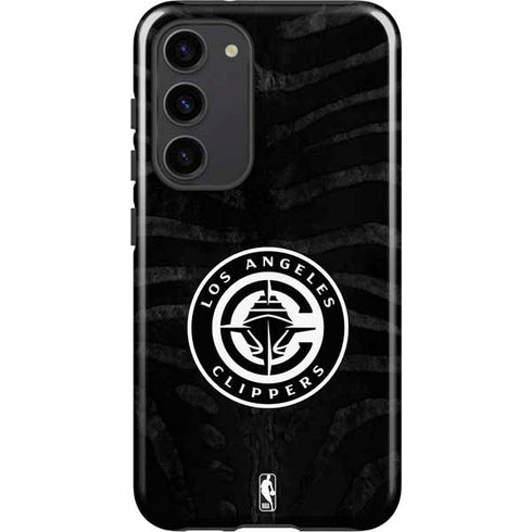 NBA LA Clippers Animal Print Galaxy S23 Plus Pro Case