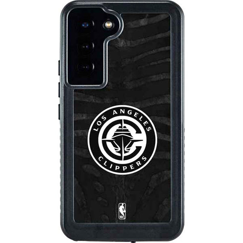 NBA LA Clippers Animal Print Galaxy S23 Plus Waterproof Case