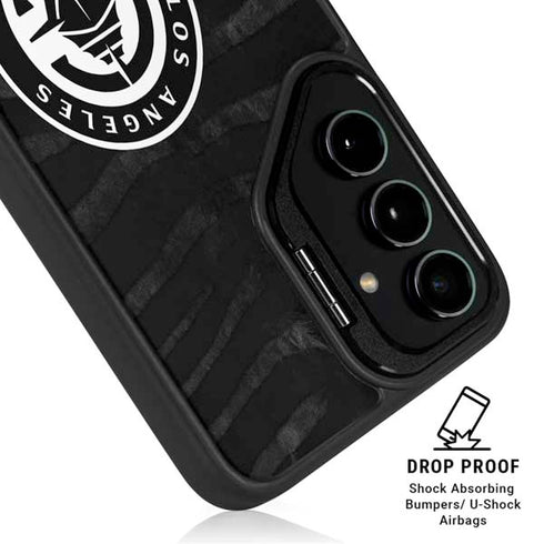 NBA LA Clippers Animal Print Galaxy S24 FE Kickstand Case