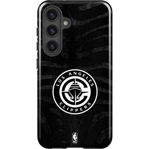 NBA LA Clippers Animal Print Galaxy S24 Impact Case