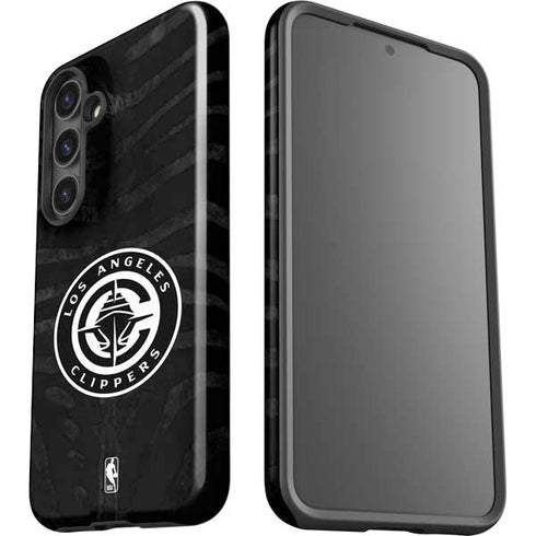 NBA LA Clippers Animal Print Galaxy S25 Impact Case