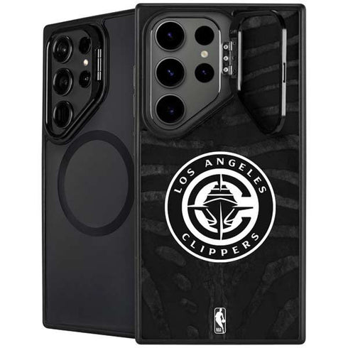 NBA LA Clippers Animal Print Galaxy S24 Ultra Kickstand Case
