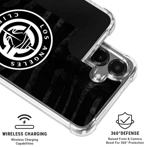 NBA LA Clippers Animal Print Galaxy S26 Clear Case