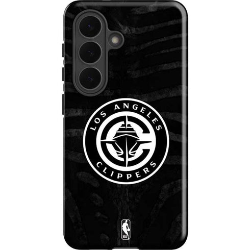 NBA LA Clippers Animal Print Galaxy S26 Impact Case