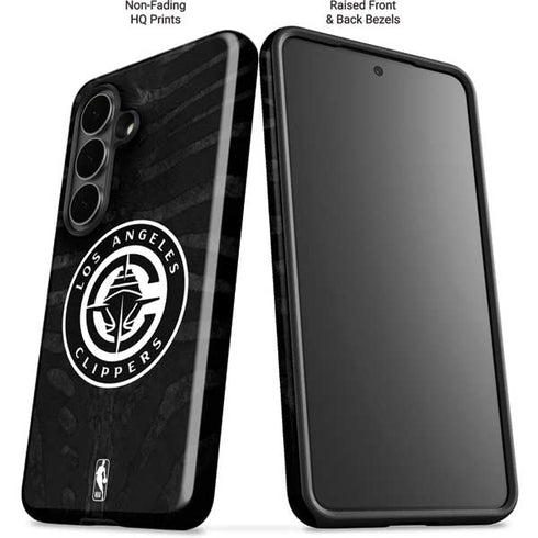 NBA LA Clippers Animal Print Galaxy S26 Impact Case