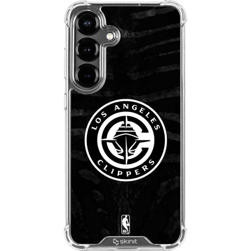 NBA LA Clippers Animal Print Galaxy S26 Plus Clear Case