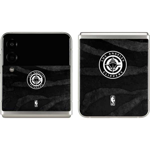 NBA LA Clippers Animal Print Galaxy Z Flip3 5G Skin
