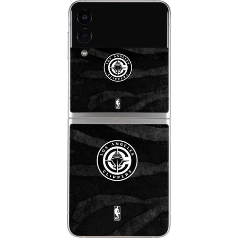NBA LA Clippers Animal Print Galaxy Z Flip3 5G Skin