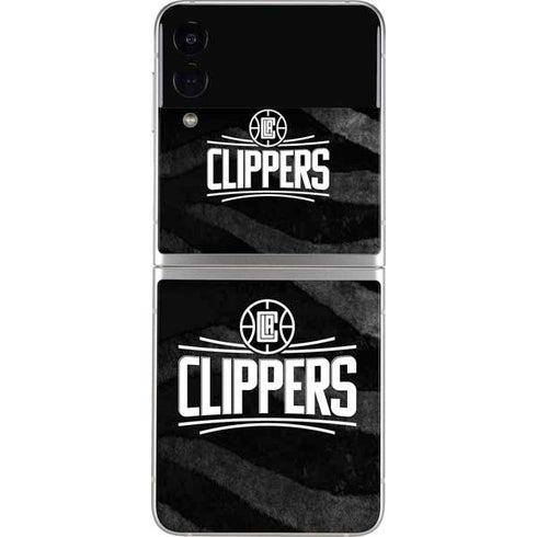 NBA LA Clippers Animal Print Galaxy Z Flip4 5G Skin