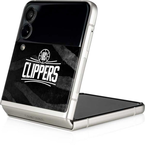 NBA LA Clippers Animal Print Galaxy Z Flip4 5G Skin