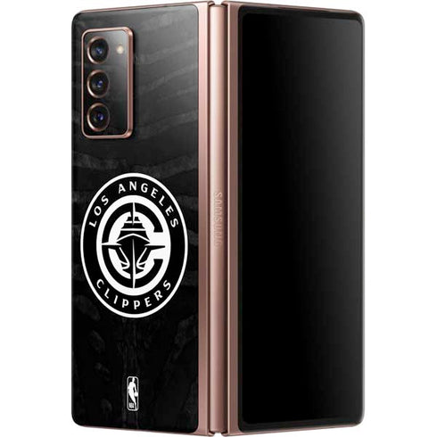 NBA LA Clippers Animal Print Galaxy Z Fold2 5G Skin
