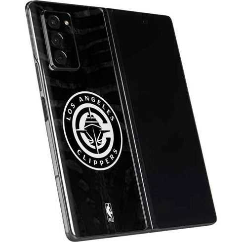 NBA LA Clippers Animal Print Galaxy Z Fold2 5G Skin