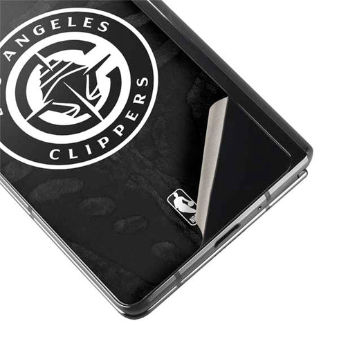NBA LA Clippers Animal Print Galaxy Z Fold2 5G Skin