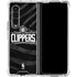 NBA LA Clippers Animal Print Galaxy Z Fold4 5G Clear Case