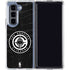 NBA LA Clippers Animal Print Galaxy Z Fold5 5G Clear Case
