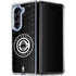 NBA LA Clippers Animal Print Galaxy Z Fold5 5G Clear Case