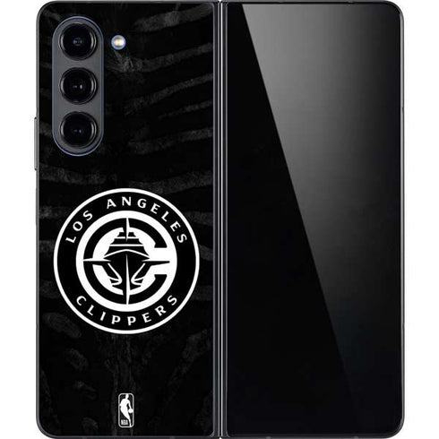 NBA LA Clippers Animal Print Galaxy Z Fold5 5G Skin