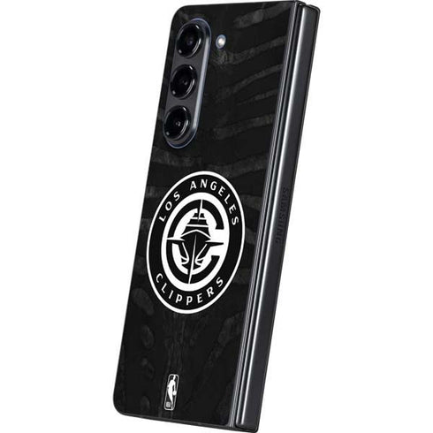 NBA LA Clippers Animal Print Galaxy Z Fold5 5G Skin