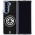 NBA LA Clippers Animal Print Galaxy Z Fold7 Clear Case