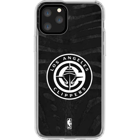 NBA LA Clippers Animal Print iPhone 11 Pro Clear Case