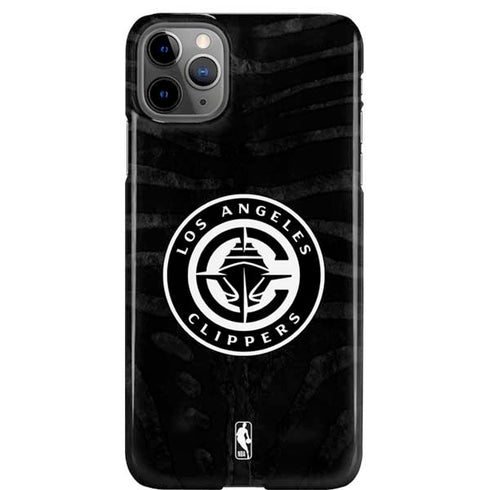 NBA LA Clippers Animal Print iPhone 11 Pro Max Lite Case