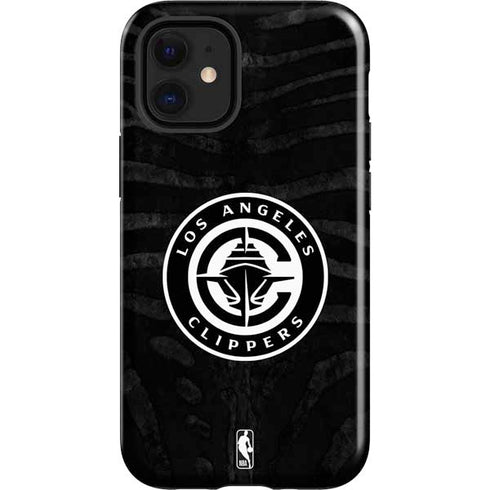 NBA LA Clippers Animal Print iPhone 12 Mini Impact Case