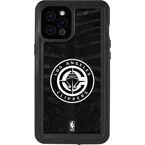 NBA LA Clippers Animal Print iPhone 12 Pro Max Waterproof Case