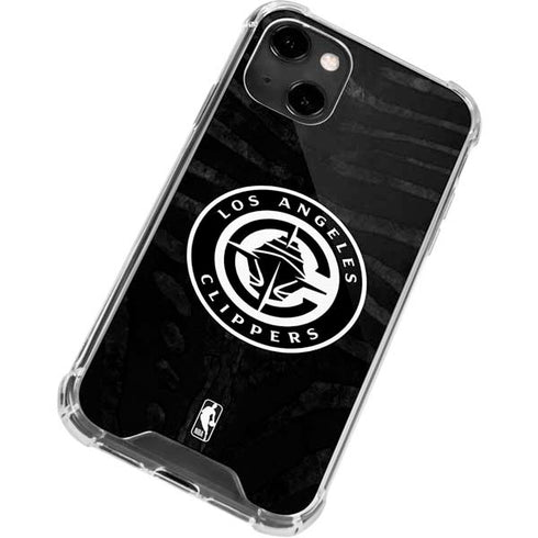 NBA LA Clippers Animal Print iPhone 13 Clear Case