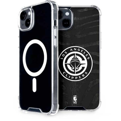 NBA LA Clippers Animal Print iPhone 14 MagSafe Case