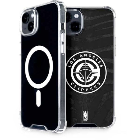 NBA LA Clippers Animal Print iPhone 15 Plus MagSafe Case