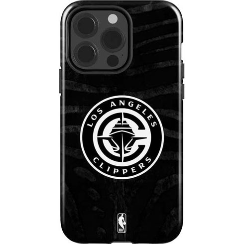 NBA LA Clippers Animal Print iPhone 15 Pro Impact Case
