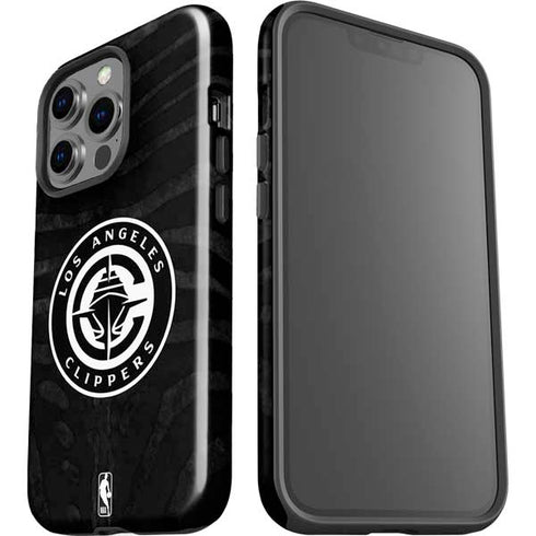 NBA LA Clippers Animal Print iPhone 15 Pro Impact Case