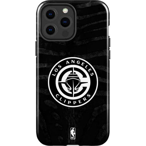 NBA LA Clippers Animal Print iPhone 15 Pro Max Impact Case