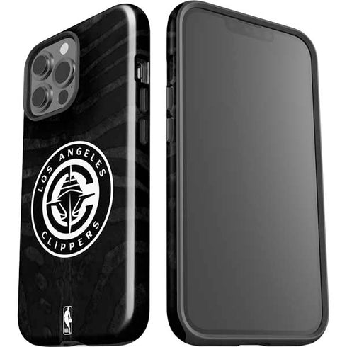 NBA LA Clippers Animal Print iPhone 15 Pro Max Impact Case