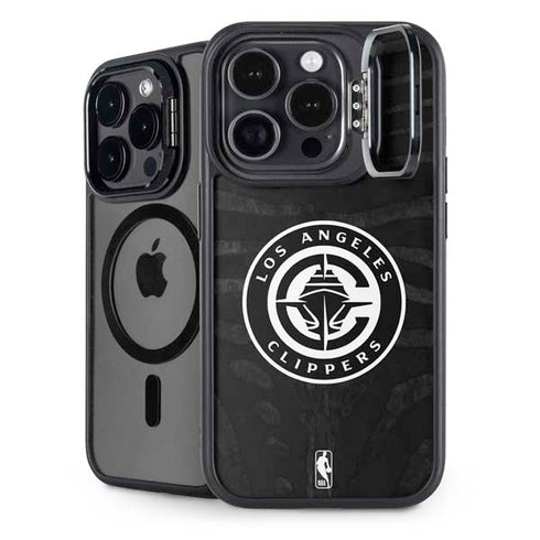 NBA LA Clippers Animal Print iPhone 15 Pro Max Kickstand Case